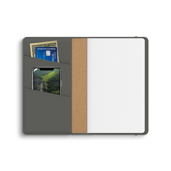 Personalised notepad folio with your own photos and images